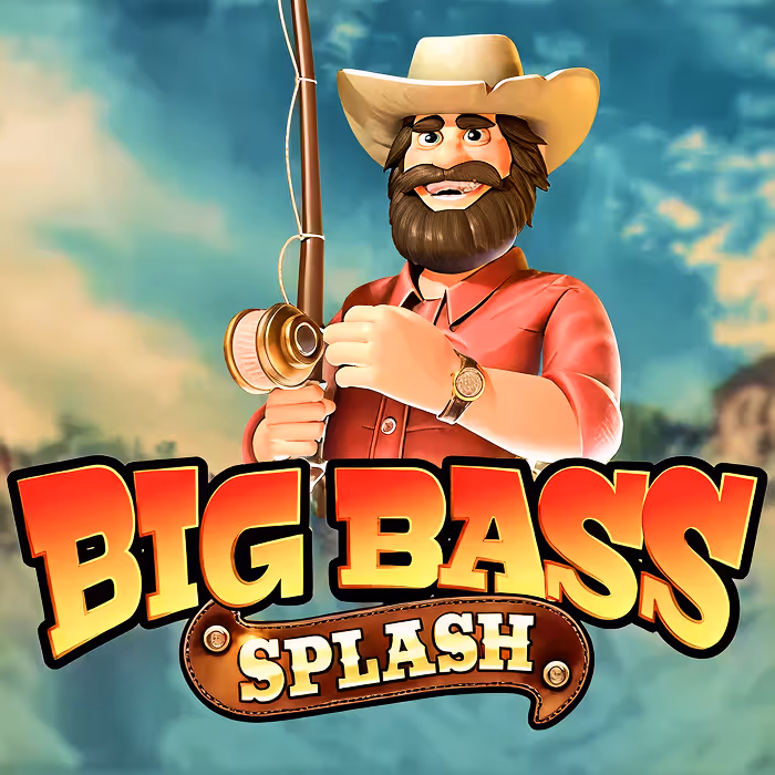 Big Bass Splash fishing-themed slot with free spins and bonus rounds